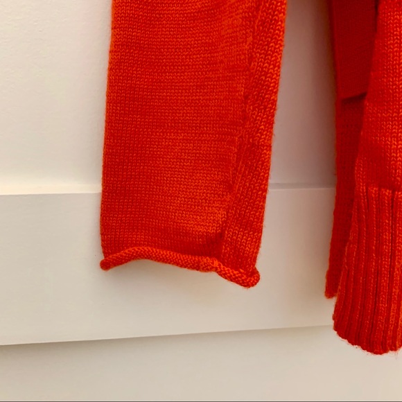 NWT Eileen Fisher Lava Red Bateau Neck Tunic Sz S - Picture 7 of 7